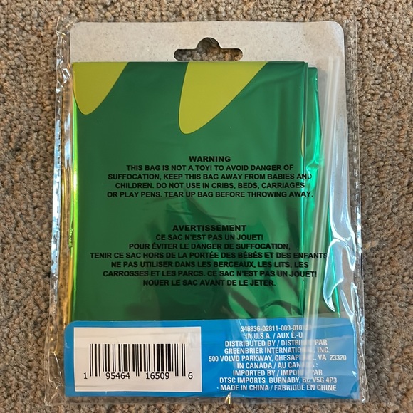 Inflatable Decor Dinosaur T-Rex Foil Balloon Dino Party 2ft tall unopened pack - Picture 2 of 3